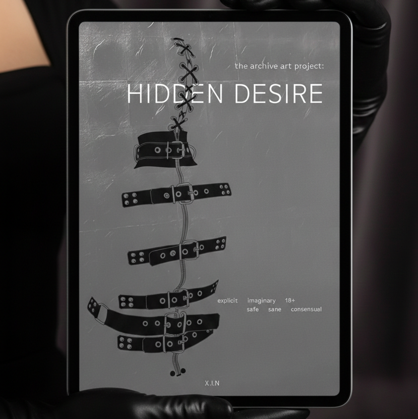 HIDDEN DESIRE the archive art project - 18+ NSFW - Digital Edition - PDF Download