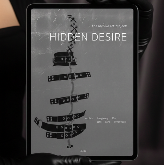 HIDDEN DESIRE the archive art project - 18+ NSFW - Digital Edition - PDF Download